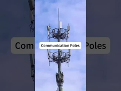 Communication poles    Steel poles