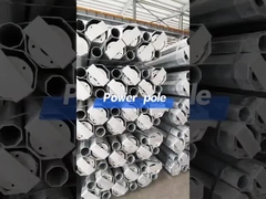 power pole Octagonal pole telecom pole Electric pole