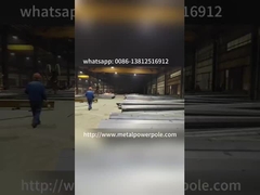 Factory custom steel pole light pole power pole communication pole High-pole light