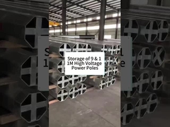 Storage of 9 & 11m High Voltage Power Poles