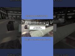 Wysoki maszt oświetleniowy #Lampe haute pole#Metal stalowy słup