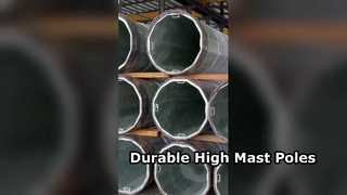 Przewodnik po słupach stalowych z wysokim masztem