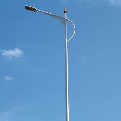 kupować Customizable Street Light Pole Design with Hot-Dip Galvanized Steel Material Perfect for Outdoor Lighting Projects online manufacture