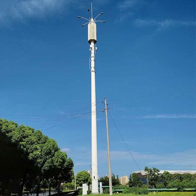 kupować Customized Radome Antenna Communication Pole Hot Dip Galvanized online manufacture
