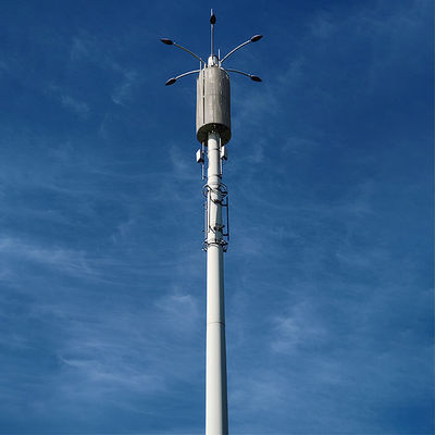 kupować Telecommunication Pole / Monopole Shape Conical Round Polygonal Octagonal Dodecagonal Hexadecagonal Tubular Tapered online manufacture
