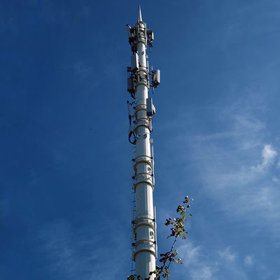 kupować Customized Hot Dip Galvanized Telecommunication Post With Ladders And Platform online manufacture