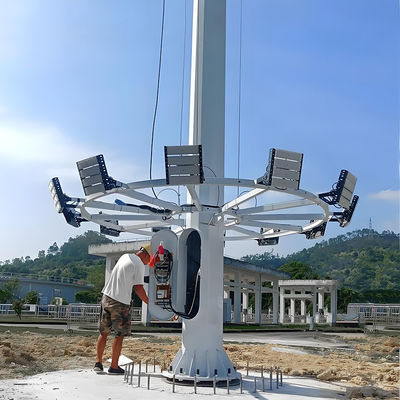 kupować Factory Direct Supply 25m 30m High Mast Light Adjustable Lamp Pole Electrical Equipment online manufacture