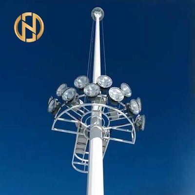 kupować Wysoki słup mastu nadaje się do projektów oświetlenia stadionu z regulowaną wysokością i różnymi konfiguracjami urządzeń oświetleniowych online manufacture