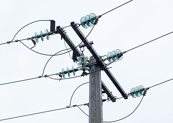kupować 33KV 35KV 10000S Distribution Crossarms Assemblies For Single Pole Structure online manufacture
