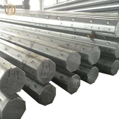kupować Hot Dip Galvanised Steel Pole 2.5mm - 20mm For Overhead Transmission Lines online manufacture