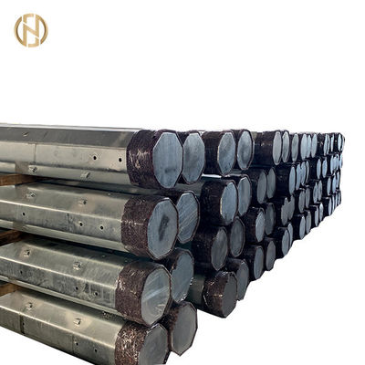 kupować Bitumen  Electric Power Transmission Pole 5.3KN - 20KN Black 98% Zinc Painting online manufacture