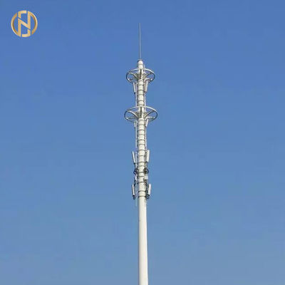 kupować 30M 35M Telecommunication Post  Palm Tree Monopole Transmission Tower online manufacture