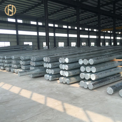 kupować 70FT 66KV 69kv Steel Utility Pole  Steel Transmission Pole Long Service Life online manufacture