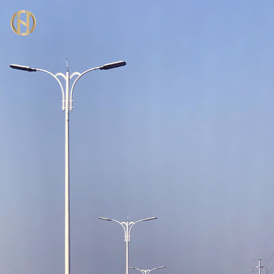 kupować Ground Mounted 3m 6m 8m 12m Customized Hot Dip Galvanized Octagonal Outdoor Lamp Post for Street Lighting online manufacture