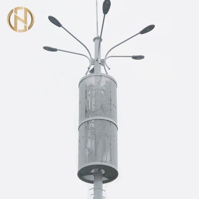 kupować 20 Sides Shape Telecom Post With Lighting Rod 35M 40M Long Service Life online manufacture