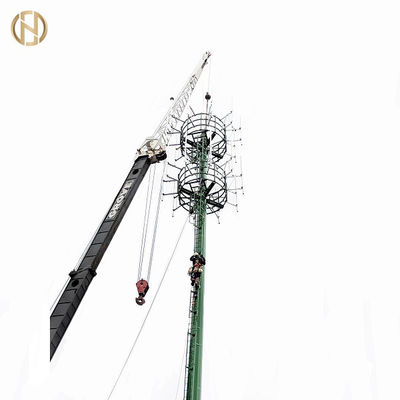 kupować Airport Monopole Telecommunication Pole Height 15M - 60M Thickness 2mm - 30mm online manufacture