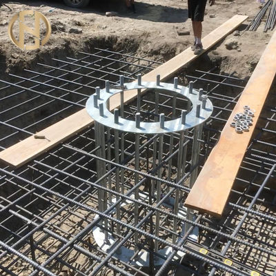 kupować 36M 48M Telecommunication Post  Galvanized Steel Monopole Communication Tower online manufacture