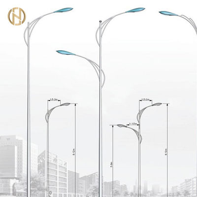 kupować High Precision Street Lamp Pole 6 - 12M Height With Various Design online manufacture