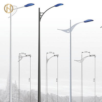 kupować Tapered Octagonal Galvanized Steel Street Light Pole Steel Lamp Pole online manufacture