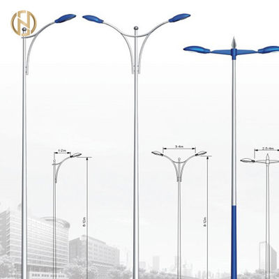 kupować Professional manufacturer 3M 4M 5M 6M 7M 8M 9M 10M galvanized street light pole online manufacture