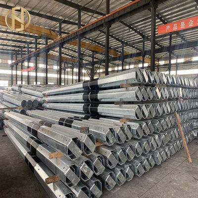 kupować Black Painting Electrical Power Pole  10M 700daN Electric Utility Pole online manufacture