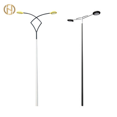 kupować Colorful Painting Customizable Electrical Street Light Pole With Hot-Dip Galvanized Coating And Steel Tube online manufacture