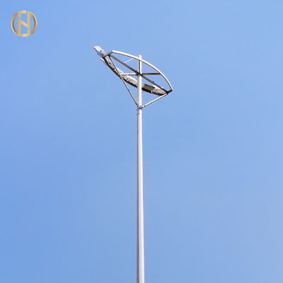kupować Football Fileds High Mast Light Pole 20M 30M 80-100μM Galvanization Thickness online manufacture