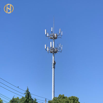 kupować 100FT 120FT Telecommunication Post Telecom Poles ASTM A572 GR65 Steel online manufacture