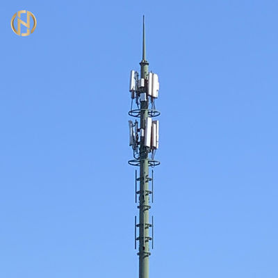 kupować Polygonal Telecommunication Post  35m 36m Monopole Telecom Tower online manufacture