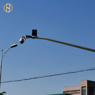 kupować Galvanized Steel Outdoor Security Camera Pole Anti Corrosion Protection online manufacture