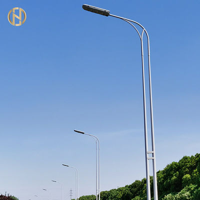 kupować Hot Dip Galvanized Octagonal Solar Street Light Pole Design for Conical/ Polygonal/Round or others Multi-pyramidal Shape online manufacture