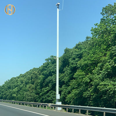 kupować High Quality CCTV Camera Pole  Octagonal Surveillance Camera Pole online manufacture