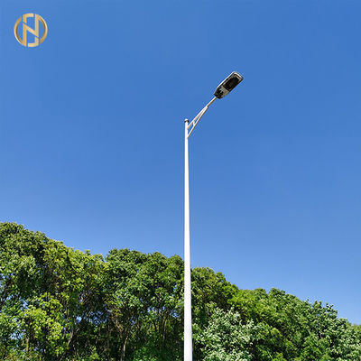 kupować Steel Street Light Pole Galvanized / Spray Powder Surface Treatment online manufacture