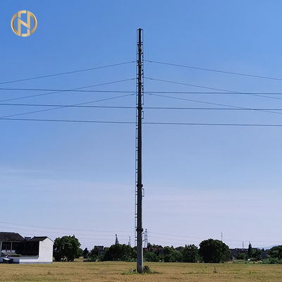 kupować 10.5M 35FT Octagonal Steel Pole 500daN 5KN GR65 With ISO 9001 Certification online manufacture