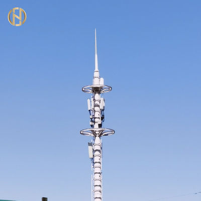 kupować Hot Rolled Steel Communication Tower Pole 35M 36M Long Service Life online manufacture