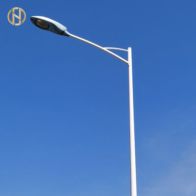 kupować Galvanized Street Light Pole  7M Street Lamp Pole Customized Height online manufacture