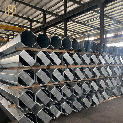 kupować 26.3 Km 33kV Steel Tubular Swaged Pole For Power Evacuation Transmission Line online manufacture