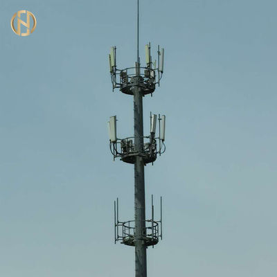 kupować Galvanized GR50 Telecommunication Post For Wireless Internet online manufacture
