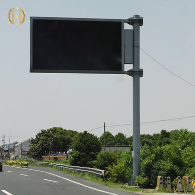 kupować Strong Structure Highway Sign Posts Base Plate Mounting With Anchor Bolts online manufacture