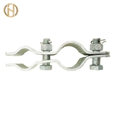 kupować Custom Made Pole Accessories , Galvanized Fastening Clamp For ADSS OPGW Cable online manufacture