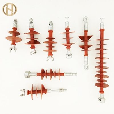 kupować Red Color Pole Accessories , 10-500kV Composite Suspension Insulator online manufacture