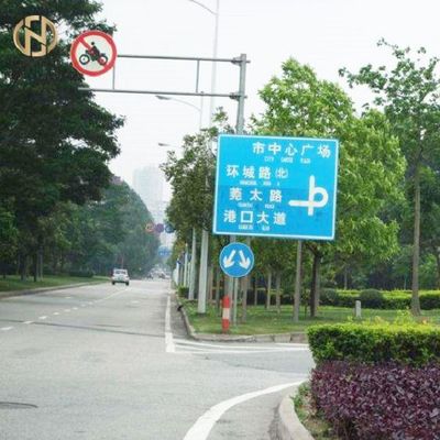 kupować 6m 6.5m 8m Road Sign Pole  Galvanized Steel Street Sign Pole Octagonal Shape online manufacture