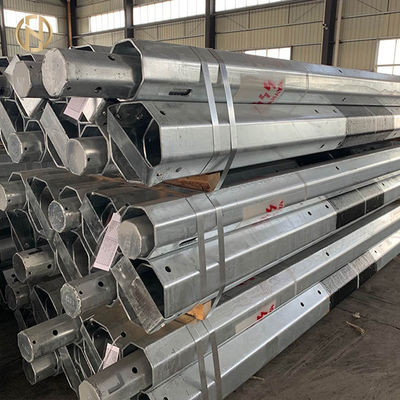 kupować Telescopic Galvanized Steel Pole Well Finished Welding Long Service Life online manufacture