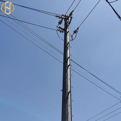 kupować 161KV Q420 355Mpa Tubular Steel Pole For Power Transmission Line online manufacture