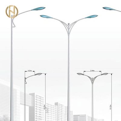 kupować 30M Q345B Galvanized Street Light Octagonal Pole AWS D1.1 Welding online manufacture