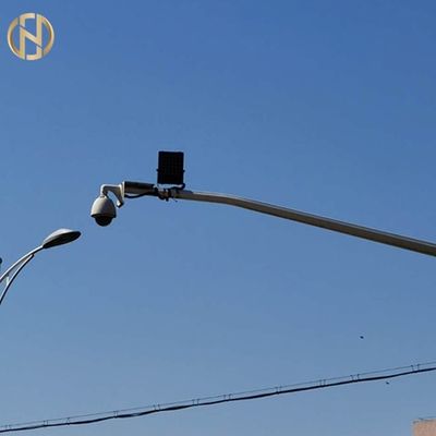 kupować SGS Q345 8M Security CCTV Camera Mounting Pole Seamless Steel online manufacture