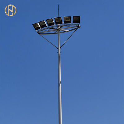 kupować 45 Meter 35 Meter 20 Meter High Mast Pole Hot Dip Galvanized online manufacture