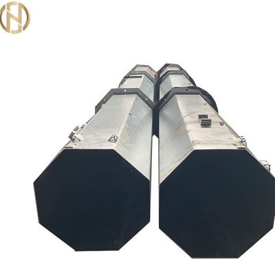 kupować Galvanized Monopole Steel Metal Power Pole wind resistant online manufacture