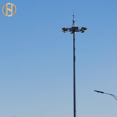 kupować Hot Dip Galvanized Steel Stadium Telescoping High Mast Light Pole online manufacture