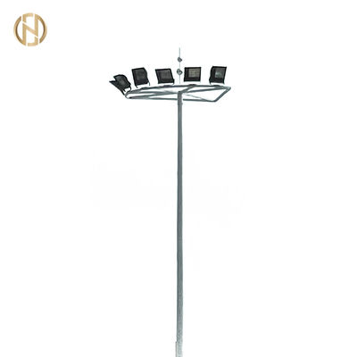 kupować 35M Hot Dip Galvanized High Mast Lighting Poles With Led Lights online manufacture